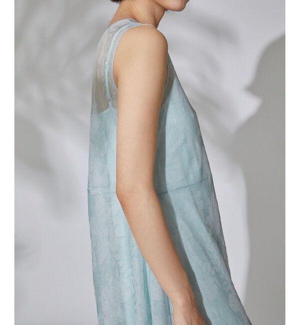  「シアーフラワーJQニットワンピース」|ワンピース|