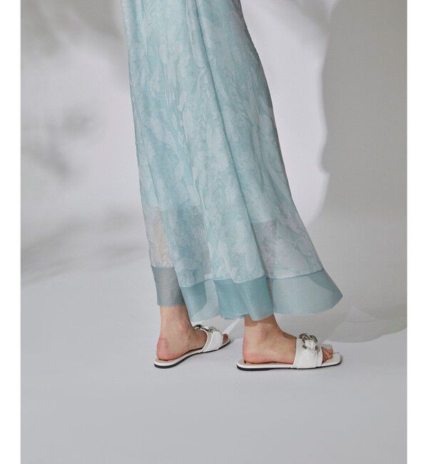  「シアーフラワーJQニットワンピース」|ワンピース|