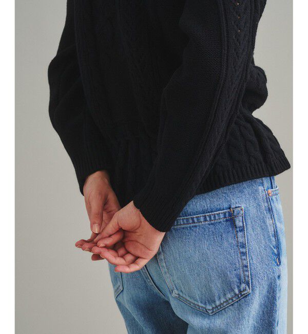  「フローラル刺繍トップ」|ニット・セーター|