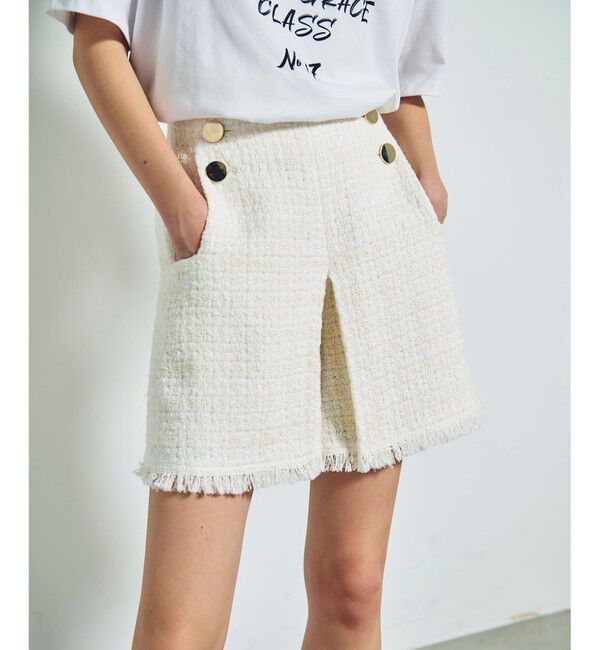 Grace Class「ツイードボックスタックショートパンツ」|その他|