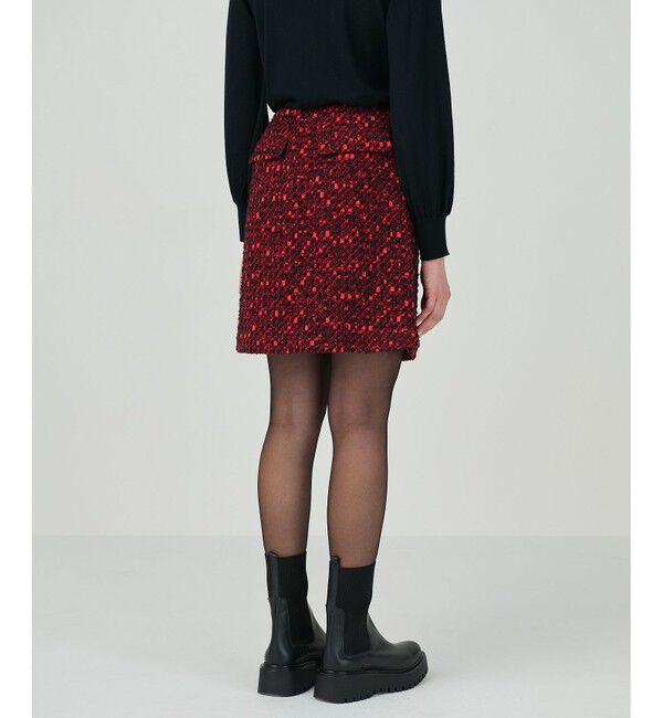 Grace Class「リボンヤーンツイードスカート」|スカート|