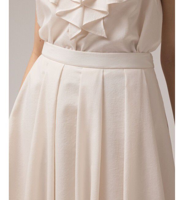 GRACE CONTINENTAL「フレアタックスカート」|スカート|