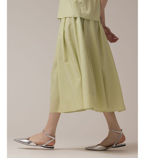 GRACE CONTINENTAL「フレアタックスカート」|スカート|