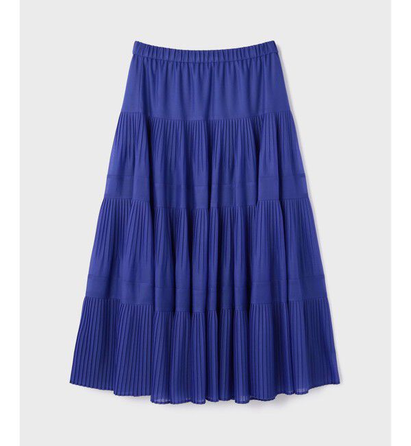 GRACE CONTINENTAL「プリーツティアードスカート」|スカート|