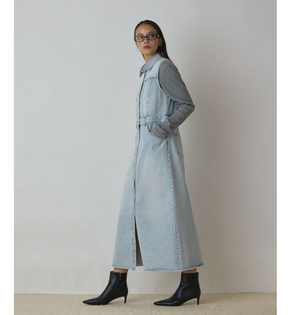 Diagram「デニムロングジレワンピース」|ワンピース|