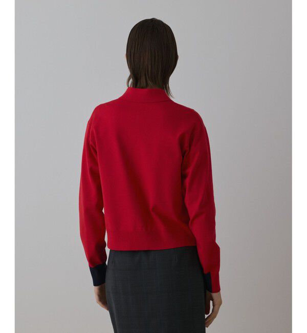 Diagram「バイカラーロゴニットカーディガン」|カーディガン|