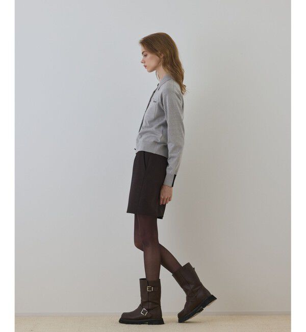 Diagram「バイカラーロゴニットカーディガン」|カーディガン|