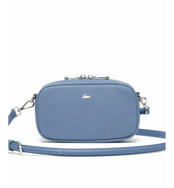 LACOSTE「デイリーシティ 鹿の子エンボス加工 ショルダーバッグ」|ショルダー・メッセンジャー|