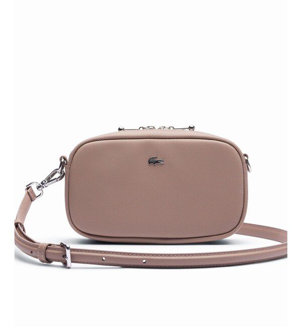 LACOSTE「デイリーシティ 鹿の子エンボス加工 ショルダーバッグ」|ショルダー・メッセンジャー|