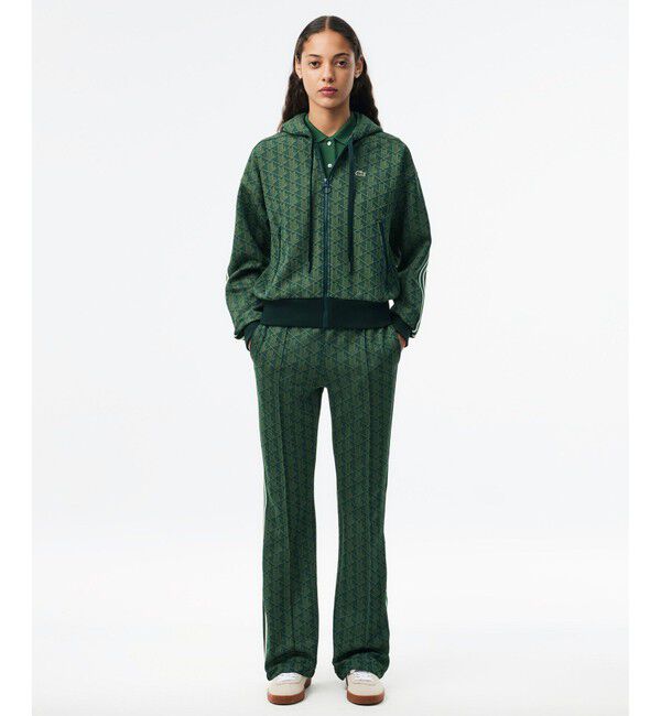 LACOSTE「モノグラムジャカードトラックパンツ / サイドラインパンツ / フレアパンツ」|その他|
