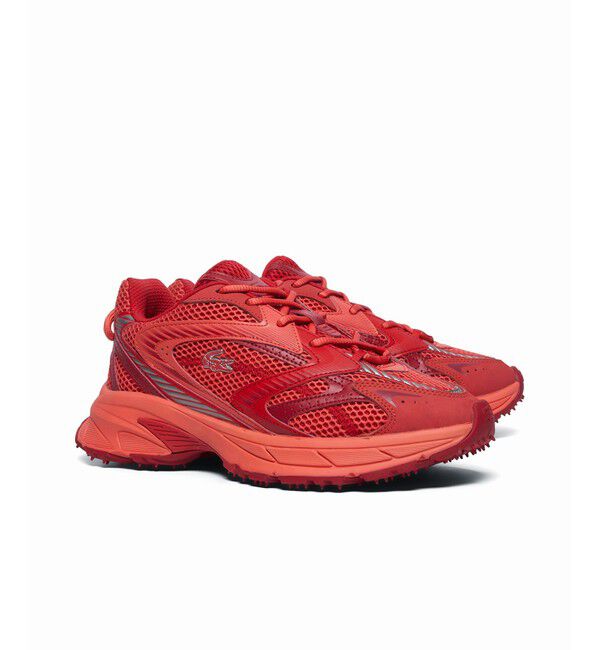 LACOSTE「メンズ L003 NEO SHOT 125 1 SMA ビッグメッシュ ハイテクスニーカー」|スニーカー|