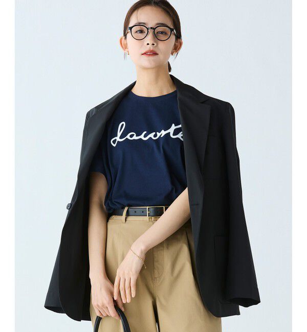 LACOSTE「撥水 ストレッチタフタ テクニカルテーラードジャケット」|テーラードジャケット|