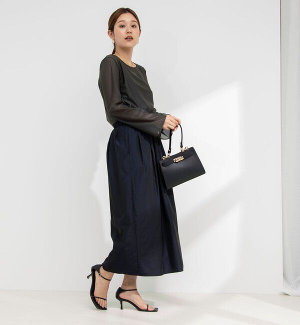 NOLLEY'S「ラメシアートリコットプルオーバーカットソー」|Tシャツ・カットソー|