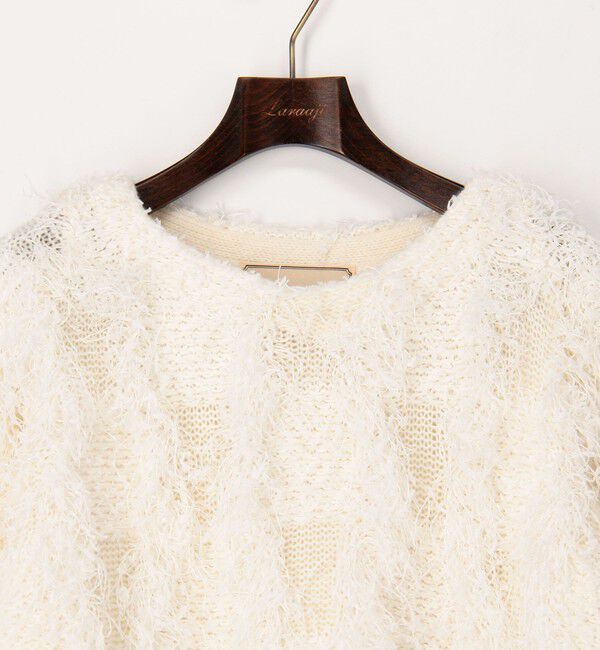 Laraaji「カットジャガードプルオーバーニット」|ニット・セーター|