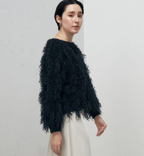 Laraaji「カットジャガードプルオーバーニット」|ニット・セーター|