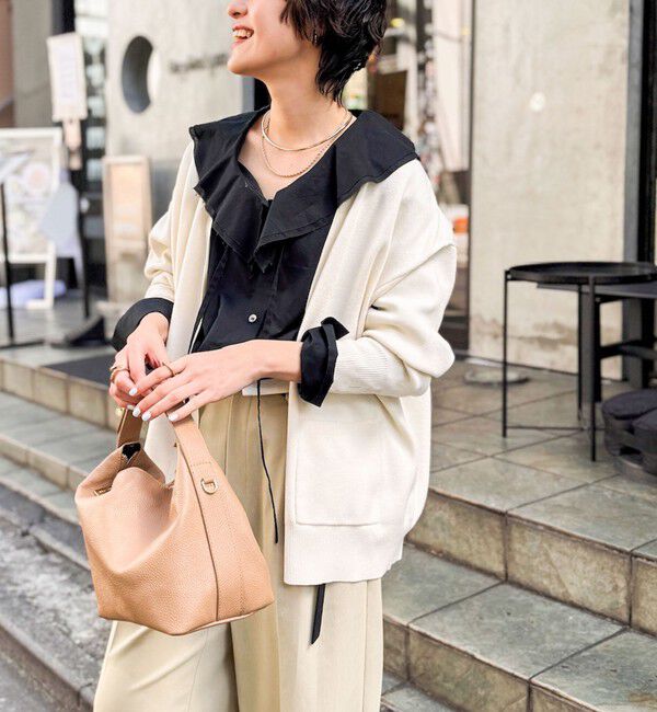 NOLLEY'S「ラッフルカラーブラウス」|シャツ・ブラウス|