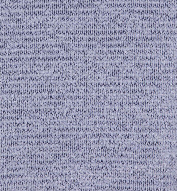 Rie Miller「《手洗い可能》テープヤーンボートネックプルオーバーニット」|ニット・セーター|