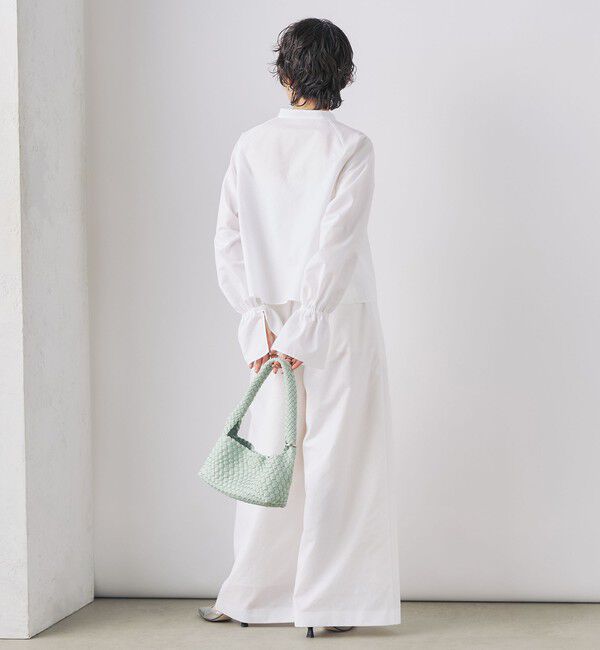 NOLLEY'S「ウォッシャブルエクセルテックタンブラー2タックワイドパンツ」|その他|