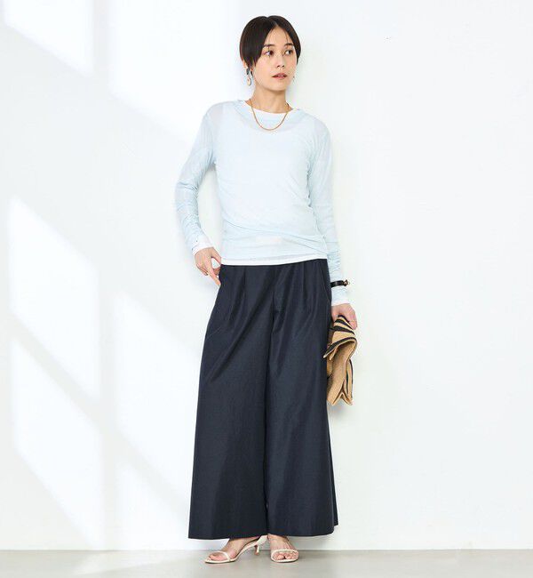 NOLLEY'S「MY STANDARD シアーロンT」|Tシャツ・カットソー|