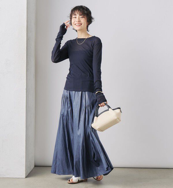 NOLLEY'S「MY STANDARD シアーロンT」|Tシャツ・カットソー|