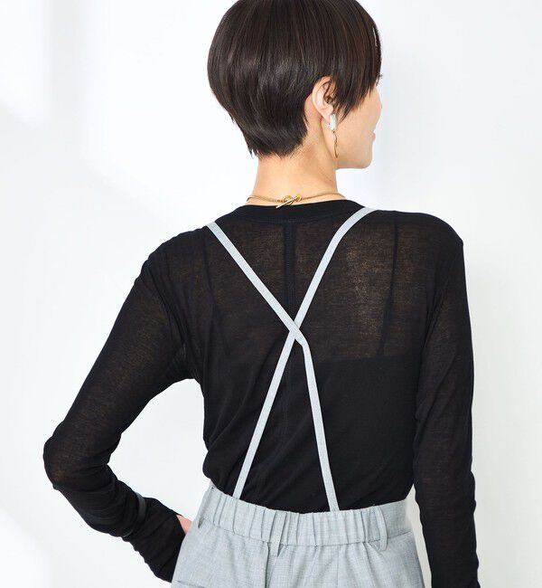 NOLLEY'S「MY STANDARD シアーロンT」|Tシャツ・カットソー|