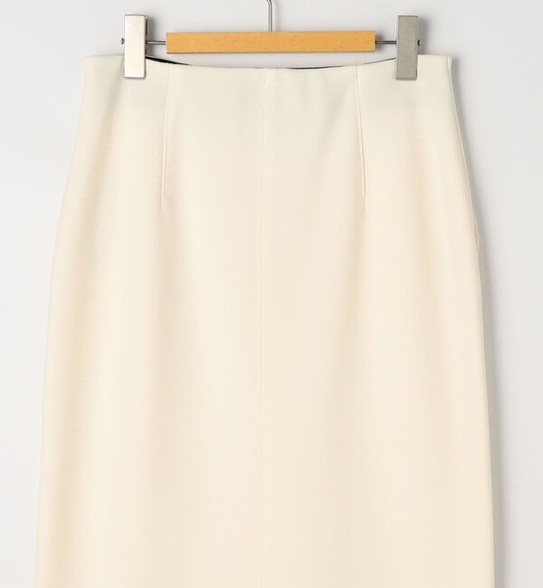 NOLLEY'S sophi「ウォッシャブルボンディングジョーゼットハーフジップタイトスカート」|タイト|