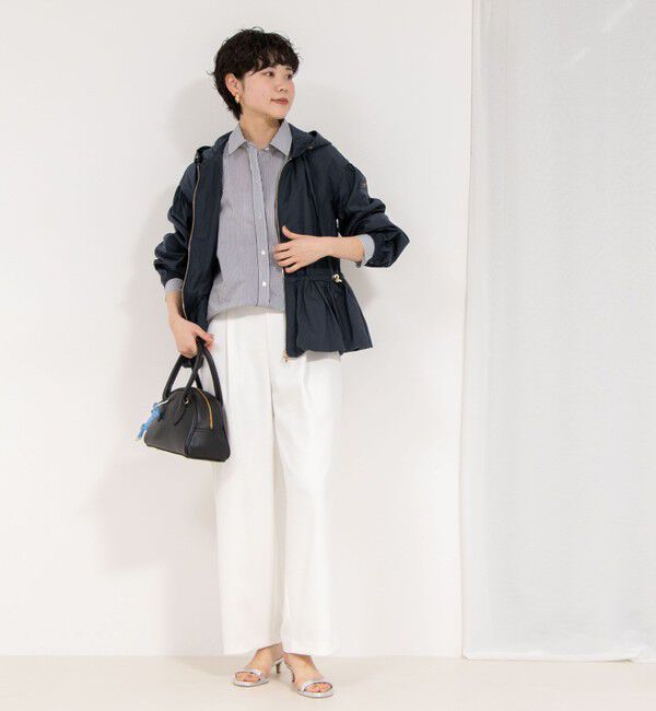 NOLLEY'S sophi「《セットアップ対応》ウォッシャブルツイルイージータックワイドパンツ」|その他|