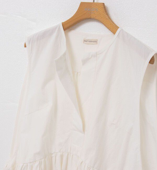 NOLLEY'S sophi「【PROTAGONISTA/プロタゴニスタ】Sleeveless Flare Tops」|シャツ・ブラウス|