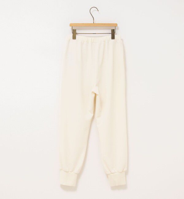 Rie Miller「《セットアップ対応》《手洗い可能》ダンボールジョーゼット裾リブジョガーパンツ」|チノ|