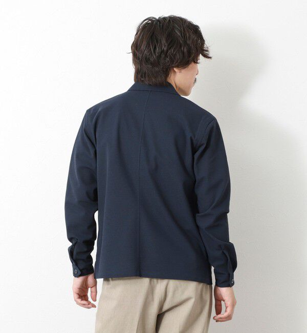 NOLLEY'S goodman「【Primeflex】《速乾/ストレッチ》ジップシャツブルゾン 25SS」|ブルゾン・スタジャン|