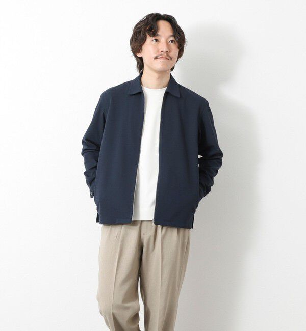 NOLLEY'S goodman「【Primeflex】《速乾/ストレッチ》ジップシャツブルゾン 25SS」|ブルゾン・スタジャン|