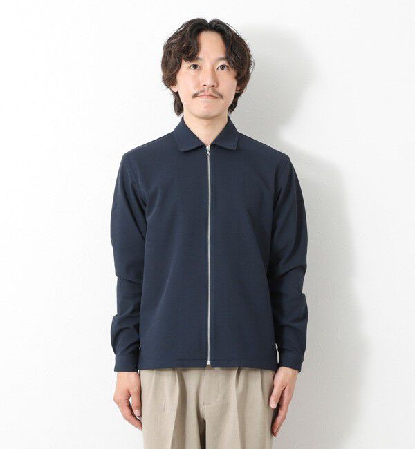 NOLLEY'S goodman「【Primeflex】《速乾/ストレッチ》ジップシャツブルゾン 25SS」|ブルゾン・スタジャン|