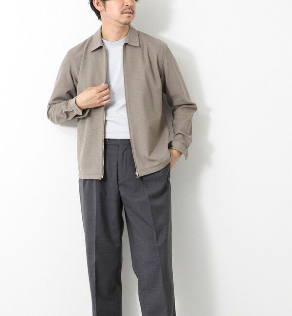 NOLLEY'S goodman「【Primeflex】《速乾/ストレッチ》ジップシャツブルゾン 25SS」|ブルゾン・スタジャン|