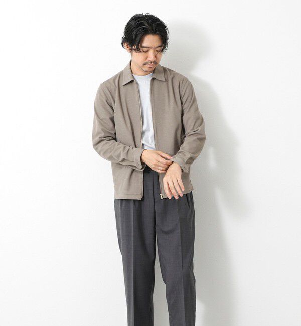 NOLLEY'S goodman「【Primeflex】《速乾/ストレッチ》ジップシャツブルゾン 25SS」|ブルゾン・スタジャン|