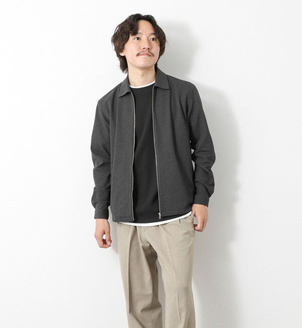 NOLLEY'S goodman「【Primeflex】《速乾/ストレッチ》ジップシャツブルゾン 25SS」|ブルゾン・スタジャン|