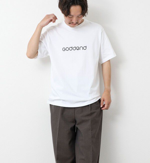 NOLLEY'S goodman「コンパクトコーマ ファインジャージT《OVER THE MOON/GODSEND》25SS」|Tシャツ・カットソー|