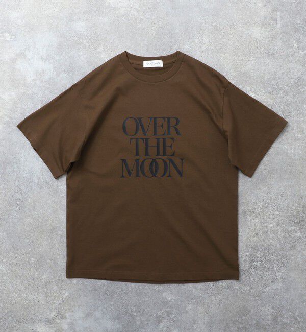 NOLLEY'S goodman「コンパクトコーマ ファインジャージT《OVER THE MOON/GODSEND》25SS」|Tシャツ・カットソー|ブラウン
