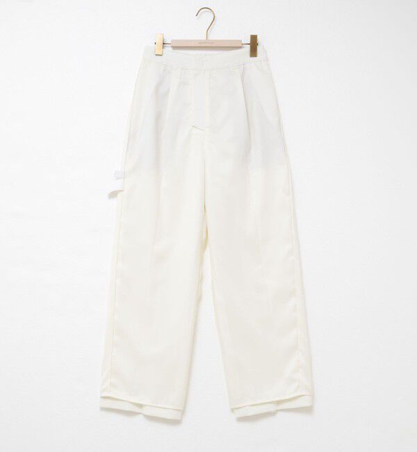 NOLLEY'S sophi「ウォッシャブル麻調ドライシャンタンライトワイドパンツ」|その他|