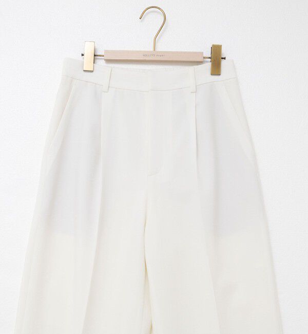 NOLLEY'S sophi「ウォッシャブル麻調ドライシャンタンライトワイドパンツ」|その他|