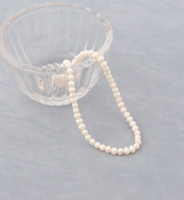 grace grace「【grace grace/グラスグラス】淡水パールショートネックレス-Rita」|ネックレス|