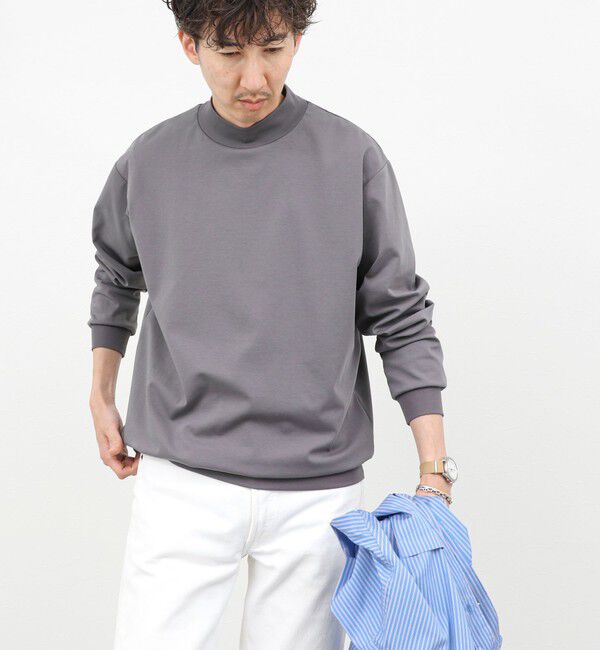 NOLLEY'S goodman「モックネックロンT 26SS」|Tシャツ・カットソー|