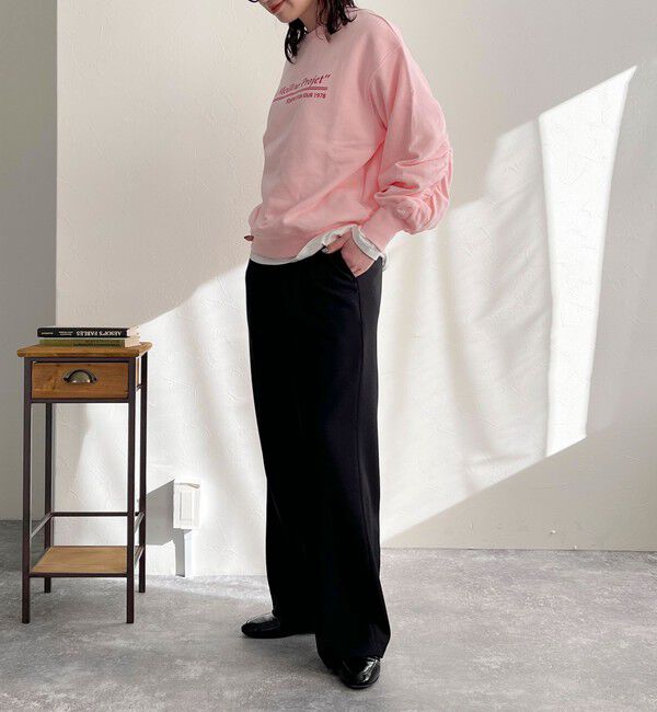 fredy emue「ハート刺繍ボリューム裏毛プルオーバー」|スウェット・ジャージ|