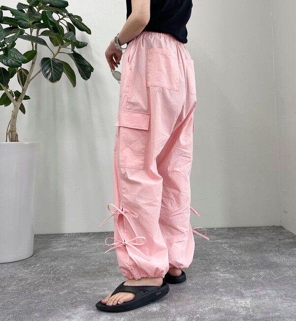 fredy emue「サイドリボンカーゴパンツ」|カーゴ|