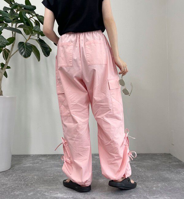 fredy emue「サイドリボンカーゴパンツ」|カーゴ|