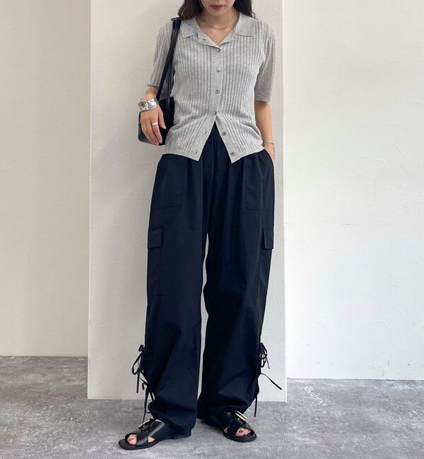 fredy emue「サイドリボンカーゴパンツ」|カーゴ|