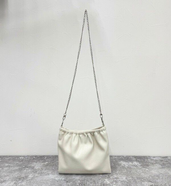 fredy emue「チェーン＆ワンハンドルギャザーバッグ」|ショルダー・メッセンジャー|