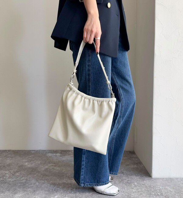 fredy emue「チェーン＆ワンハンドルギャザーバッグ」|ショルダー・メッセンジャー|