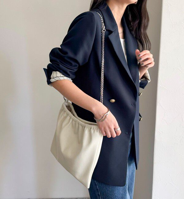 fredy emue「チェーン＆ワンハンドルギャザーバッグ」|ショルダー・メッセンジャー|