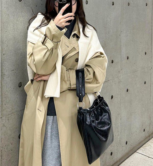 fredy emue「チェーン＆ワンハンドルギャザーバッグ」|ショルダー・メッセンジャー|