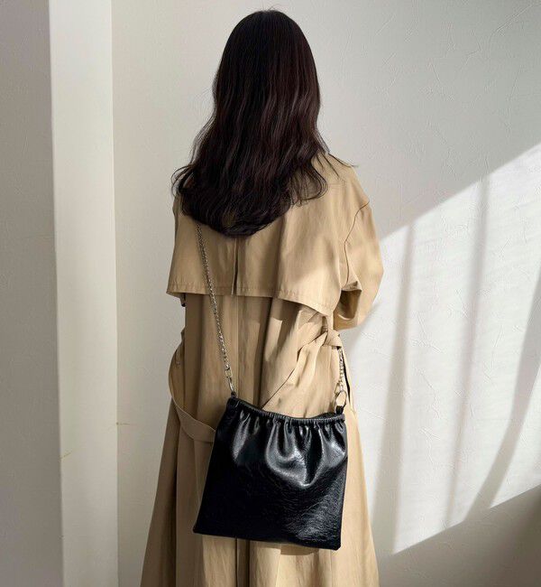 fredy emue「チェーン＆ワンハンドルギャザーバッグ」|ショルダー・メッセンジャー|